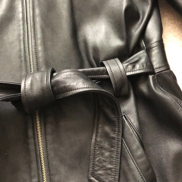 Valerie Stevens Black Genuine Leather Jacket (Lambskin) Size LP - Picture 3 of 9